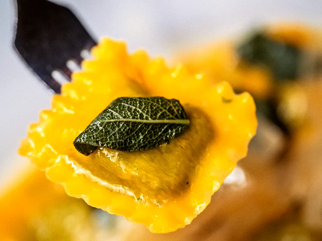 Ravioli ricotta e spinaci
