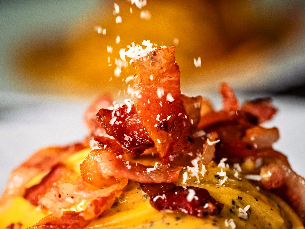 Tagliatelle alla carbonara