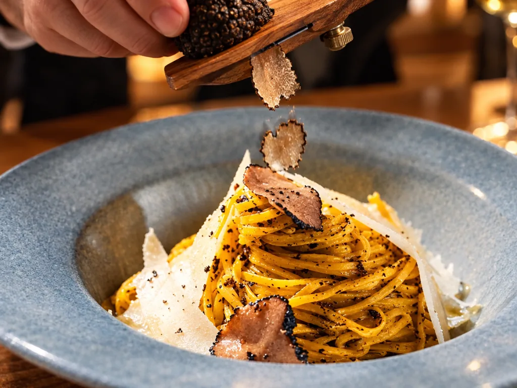 Tagliolini freschi al tartufo nero